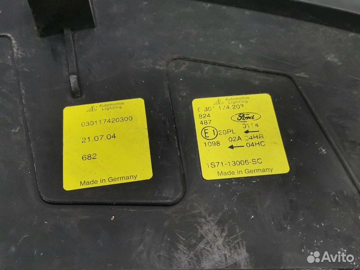 Фара передняя для Ford Mondeo 3 1435624