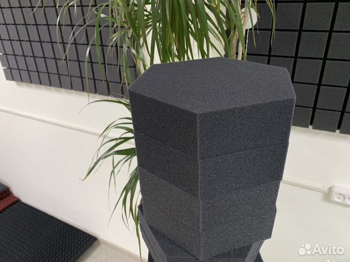 Акустический Поролон пирамида и квадра