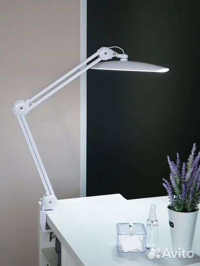 LED Лампа бестеневая светодиодная на струбцине