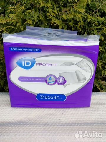 Пеленки одноразовые 60х90