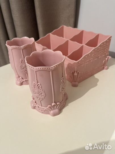 Органайзер для косметики и стаканчики