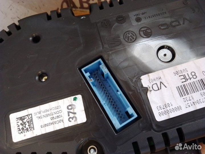 Щиток приборов Skoda Fabia 2 1.6 2012