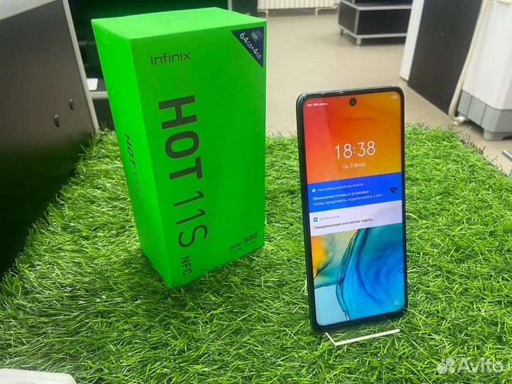 Infinix Hot 11S NFC, 4/64 ГБ