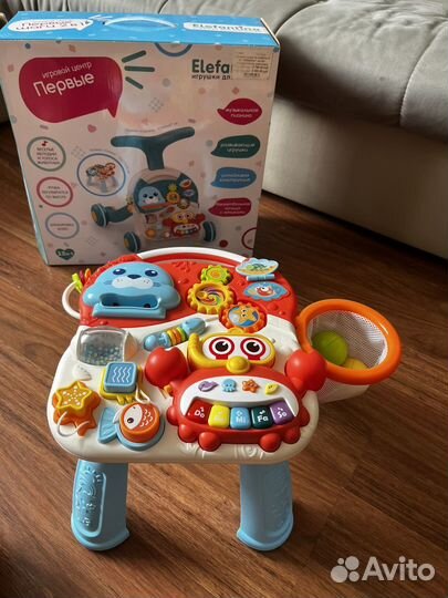 Игровой центр Elefantino(каталка-ходунки)