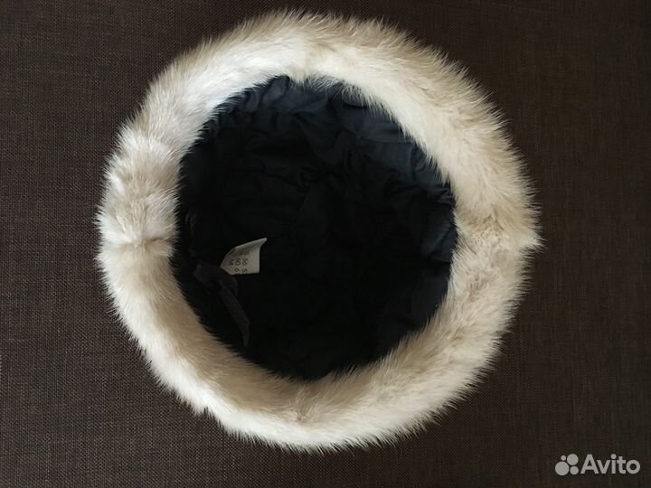 Шапка норковая натур состояние отличное