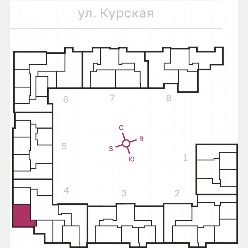 2-к. квартира, 59,4 м², 10/10 эт.