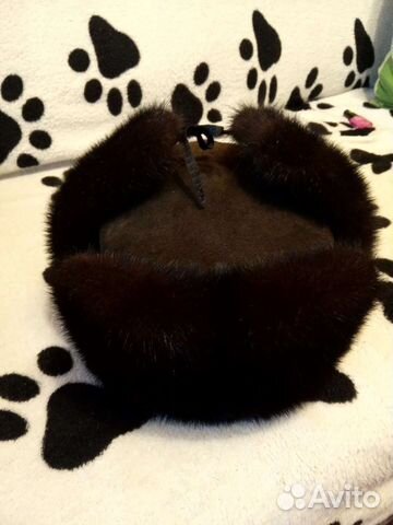 Мужская шапка- ушанка