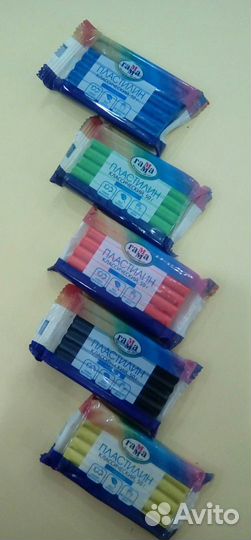 Пластилин: наборы, цвета поштучно, стеки для лепки