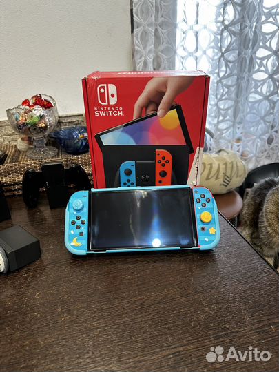 Nintendo Switch oled 64+256Гб