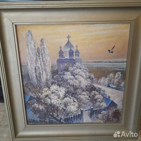 Картина маслом на холсте Заслуженного художника