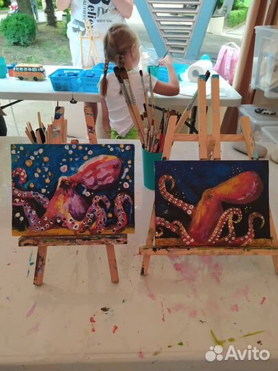 Творческие мастер классы по рисованию