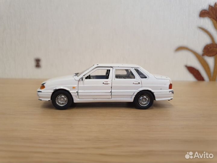 LADA 2115 samara autotime 1/36 моделька