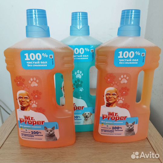 Средство моющее Mr.Proper для домов с питомцами