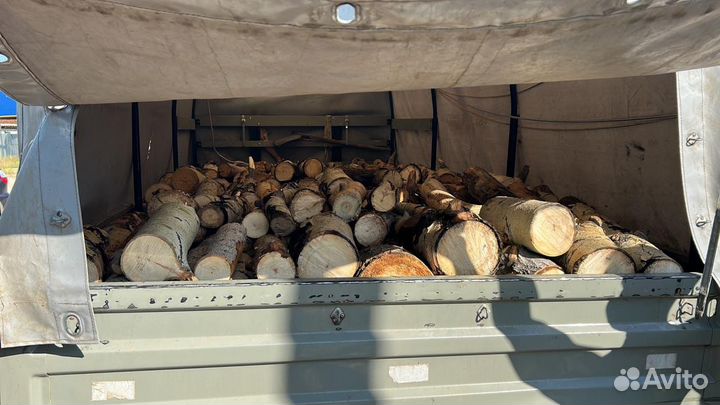 Дрова чурбаками