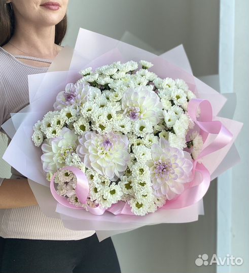 Хризантемы и георгины