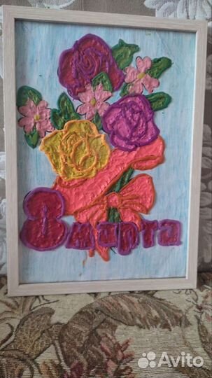 Картины из пластилина на заказ