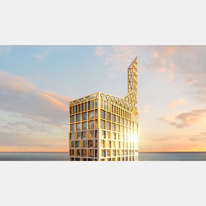 2-к. квартира, 61,9 м², 2/19 эт.