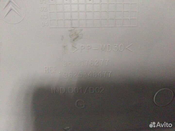 Накладка стойки Peugeot Partner легковой универсал