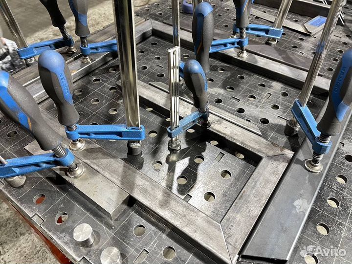 Сварочный стол 3d 1200х600х100 6мм