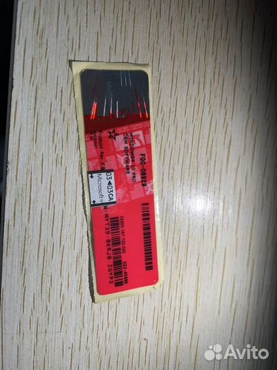 Стиекры Win 10 Pro 1000шт