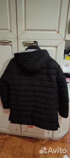 Пуховик зимний мужской удлиненный