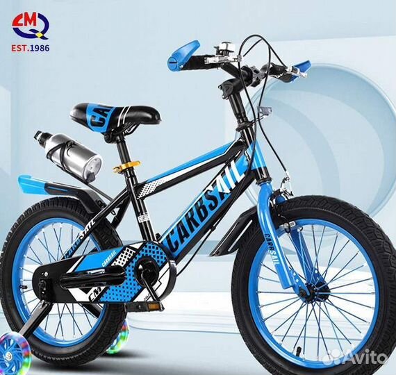 Детский четырехколесный велосипед 12