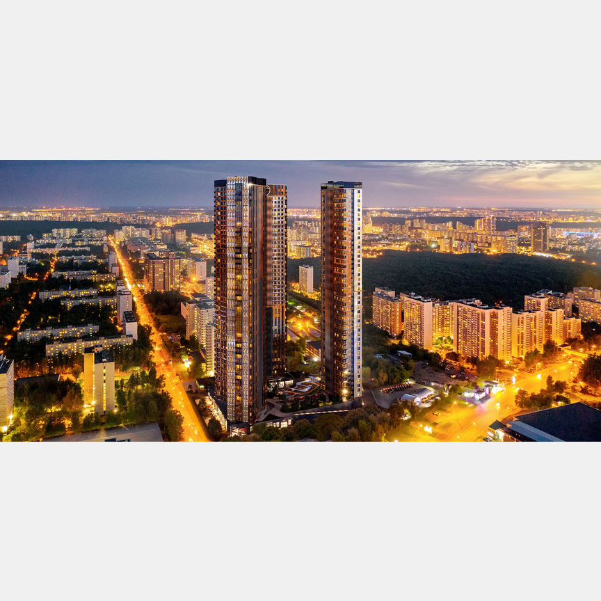 2-к. квартира, 91,3 м², 29/50 эт.