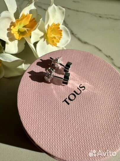 Серьги Tous серебро