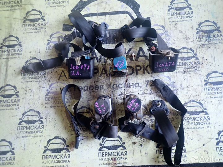 Ремень безопасности Hyundai Sonata IV EF