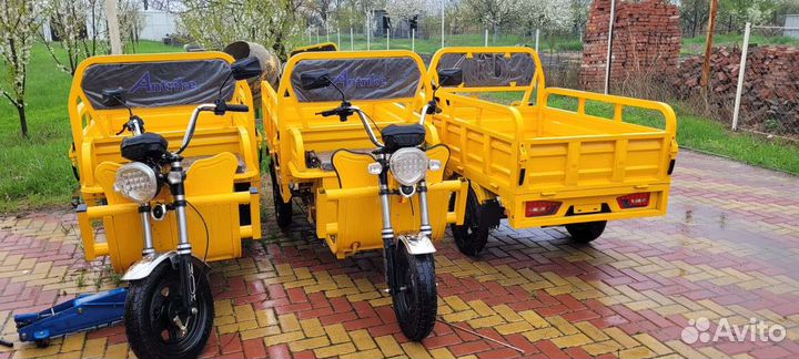 Грузовой электрический трицикл