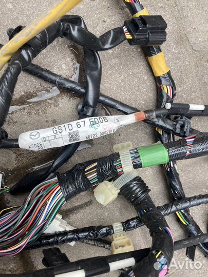 Проводка салона mazda 6 gh 2.0 МКПП