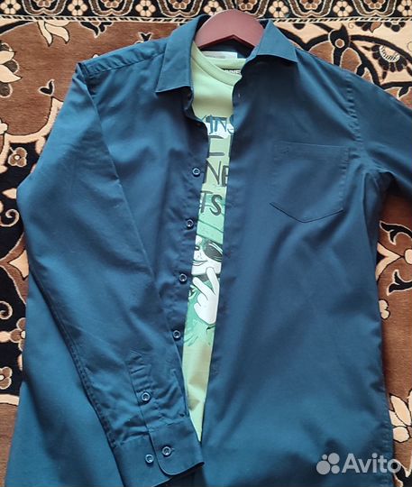 Рубашки для мальчика школьные рост 152,164 см
