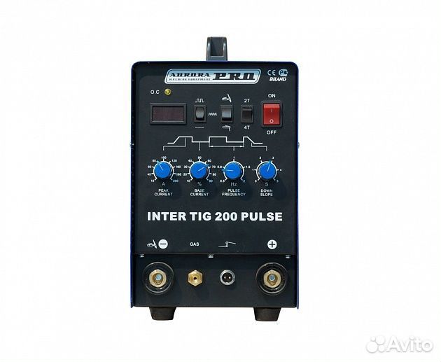 Аппарат аргоновой сварки inter TIG 200 pulse