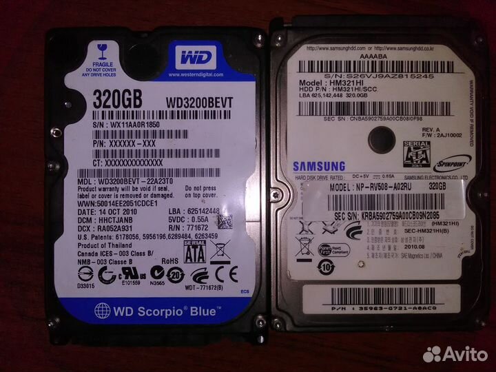 HDD SATA Лот