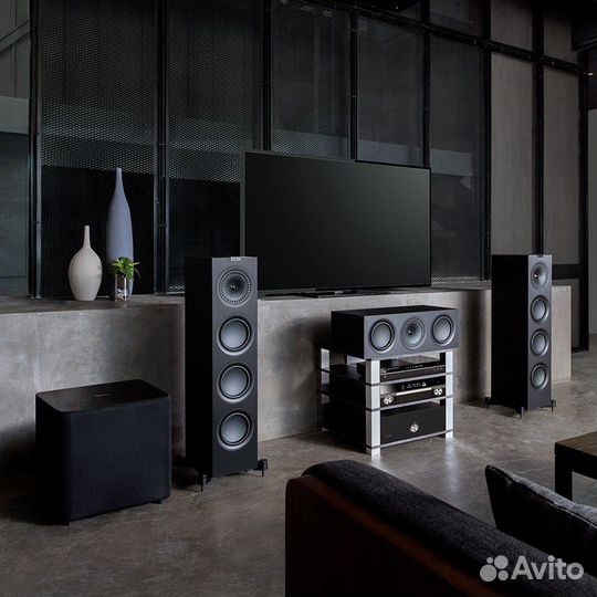 Акустика центрального канала KEF Q650c Walnut