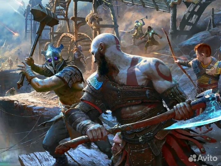 Цифровая версия God of War Ragnarok PS 4/5