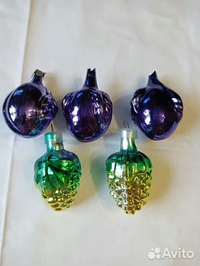 Елочные игрушки советские