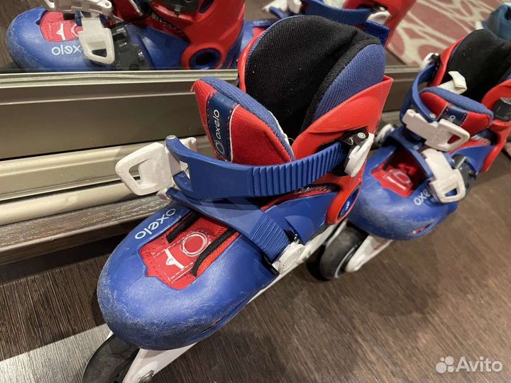 Роликовые коньки детские oxelo decathlon