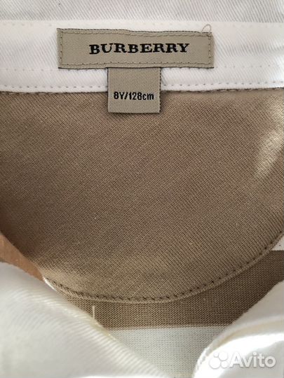 Поло с длинным рукавом для мальчика