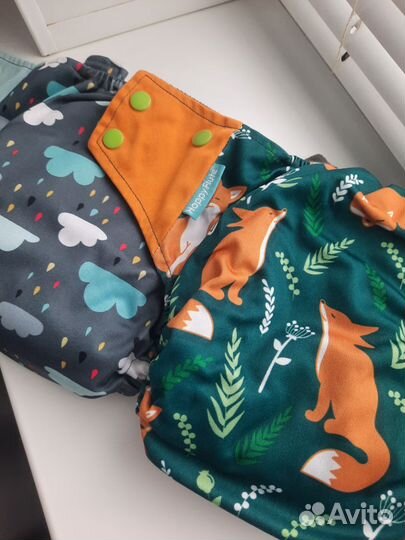 Подгузники многоразовые Happi Flute, GlorYes