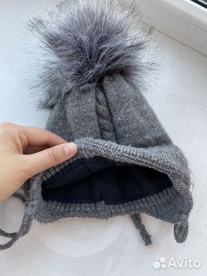 Зимняя шапка для мальчика