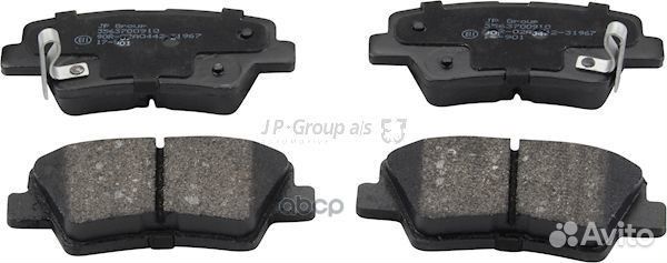 Колодки тормозные hyundai solaris 10/sonata V