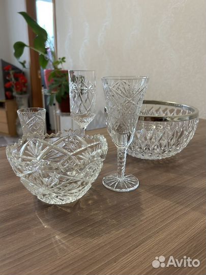 Хрустальная посуда СССР