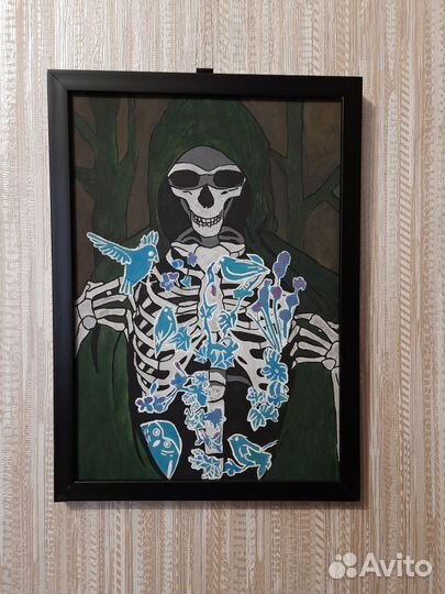 Интерьерная картина ручная работа