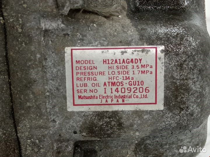 Компрессор кондиционера для Mazda 3 BK BP4K61450D