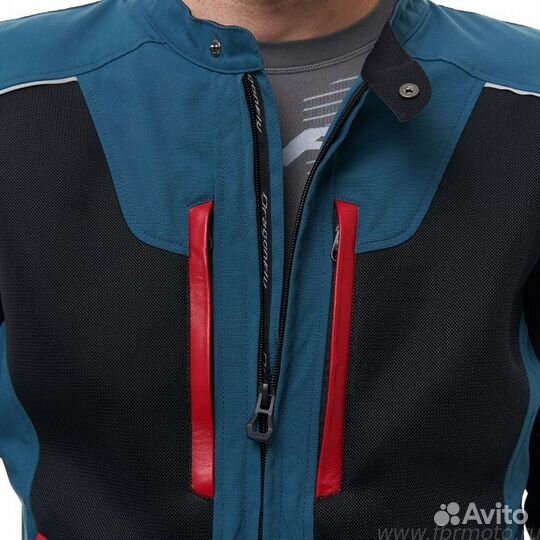 Куртка мото Dragonfly City Air Blue