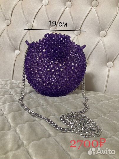 Сумочка из бусин