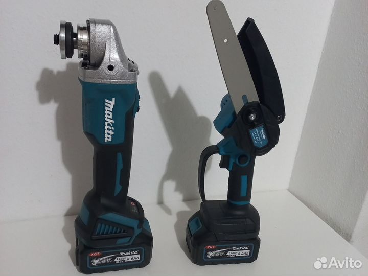 Набор аккумуляторного инструмента makita 6в1