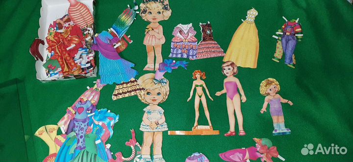 Бумажные куклы 90х