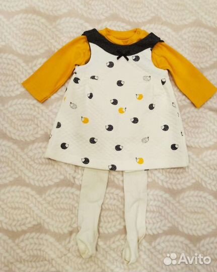 Вещи пакетом для девочки размер 74-80